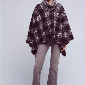 Anthropologie Wintertide Poncho